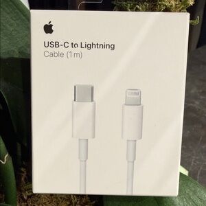 Apple USB-C to Lightning Cable in White